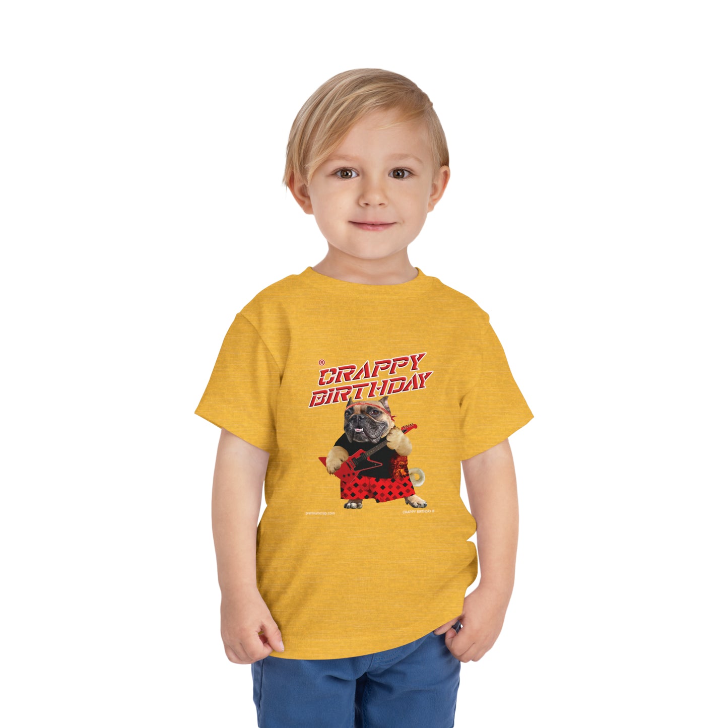 Crappy Birthday II Toddler Short Sleeve Tee