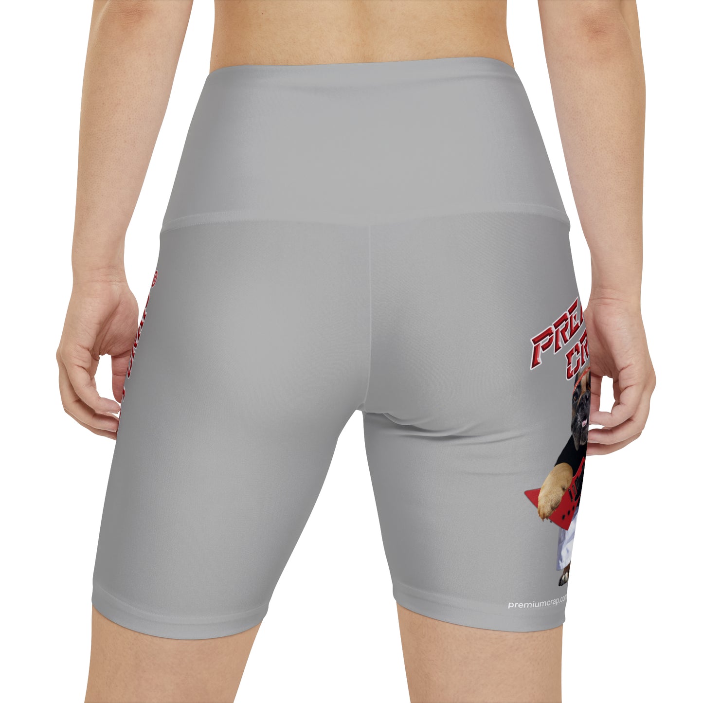 Premium Crap Workout Shorts  - Light Grey