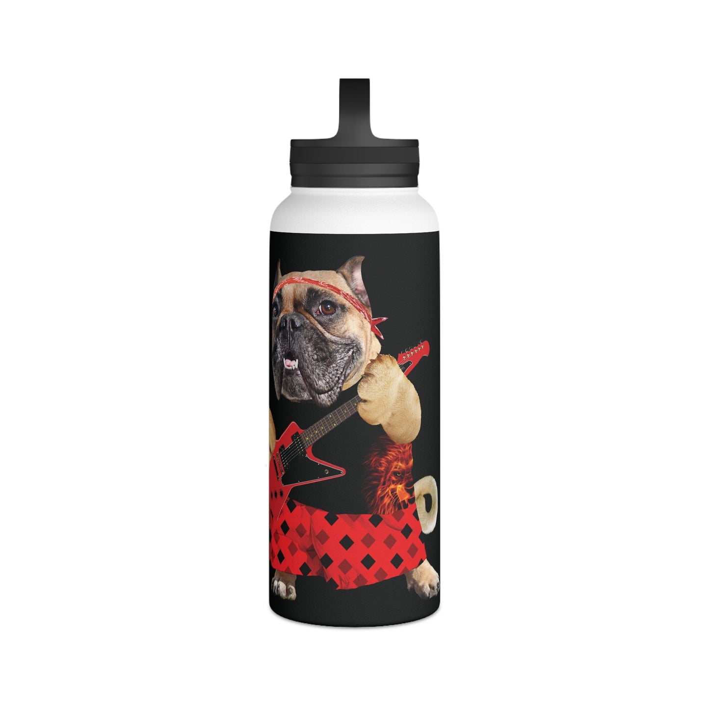 A Piece of Crap II Stainless Steel Water Bottle, Handle Lid