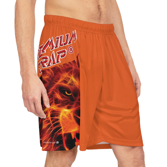 Premium Crap BougieBooty Baller Shorts - Orange