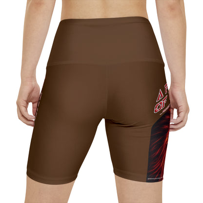 A Piece Of Crap WorkoutWit Shorts - Brown