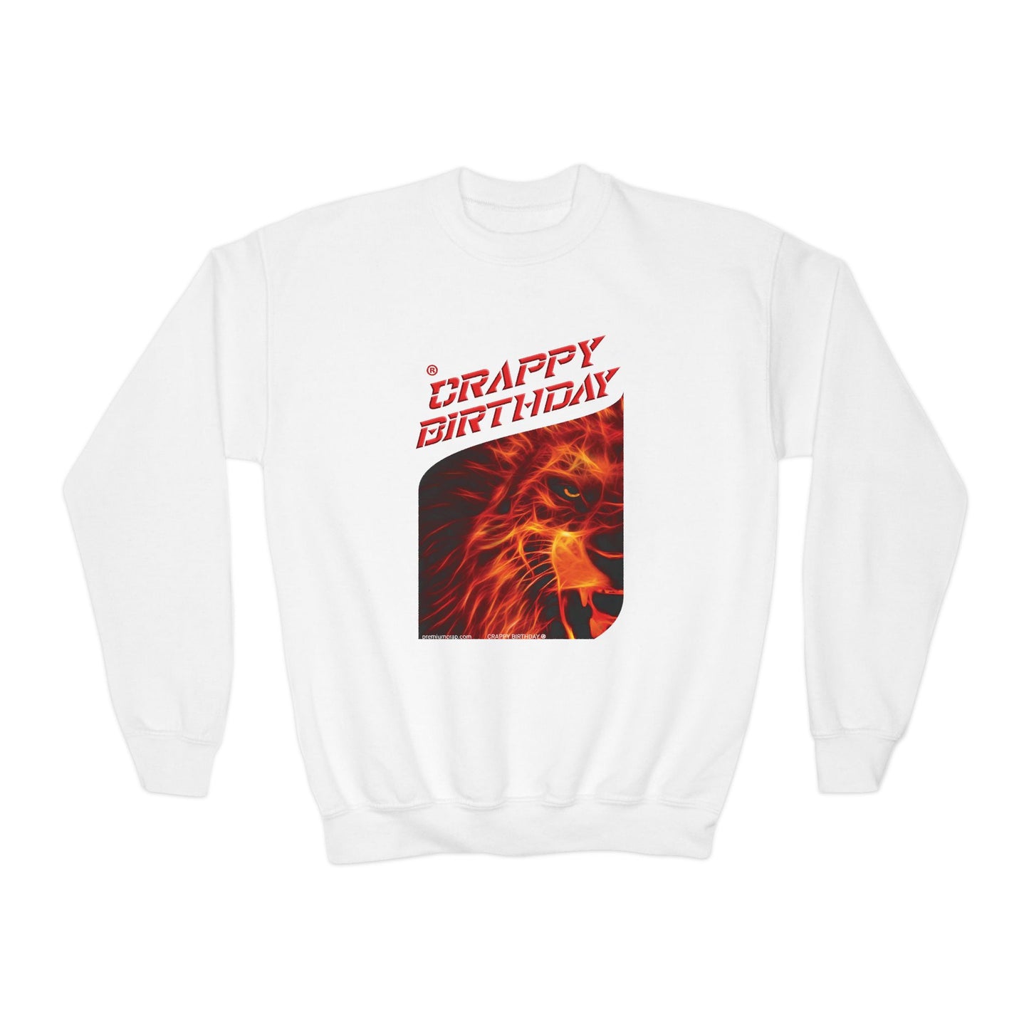 Crappy Birthday Youth Crewneck Sweatshirt