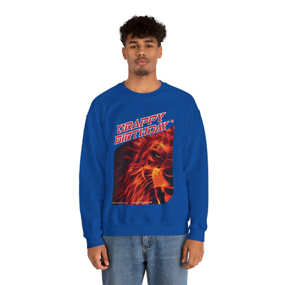 Crappy Birthday Men's Heavy Blend Crewneck Sweatshirt