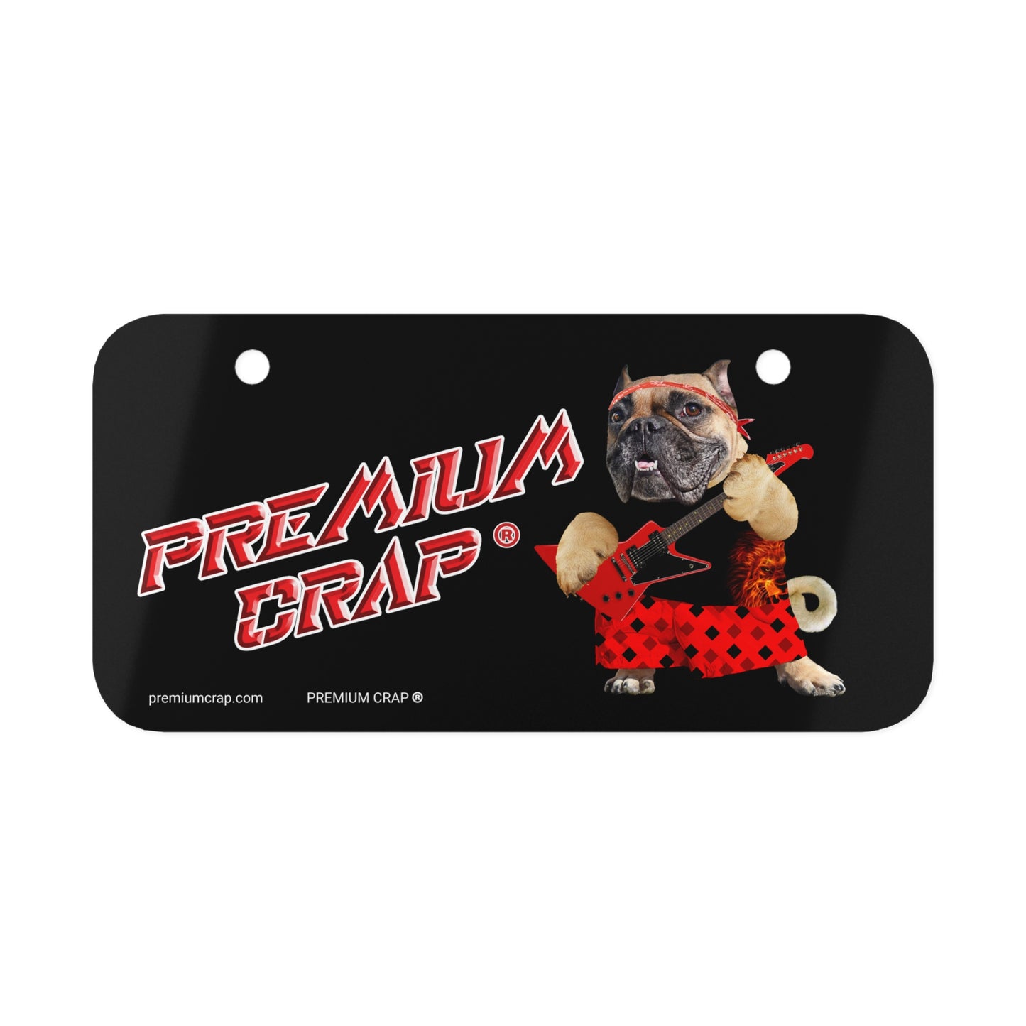 Premium Crap II Mini License Plate