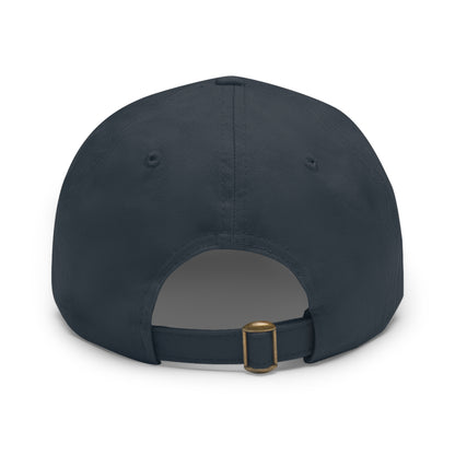 Premium Crap Dad Hat - Round Leather Patch