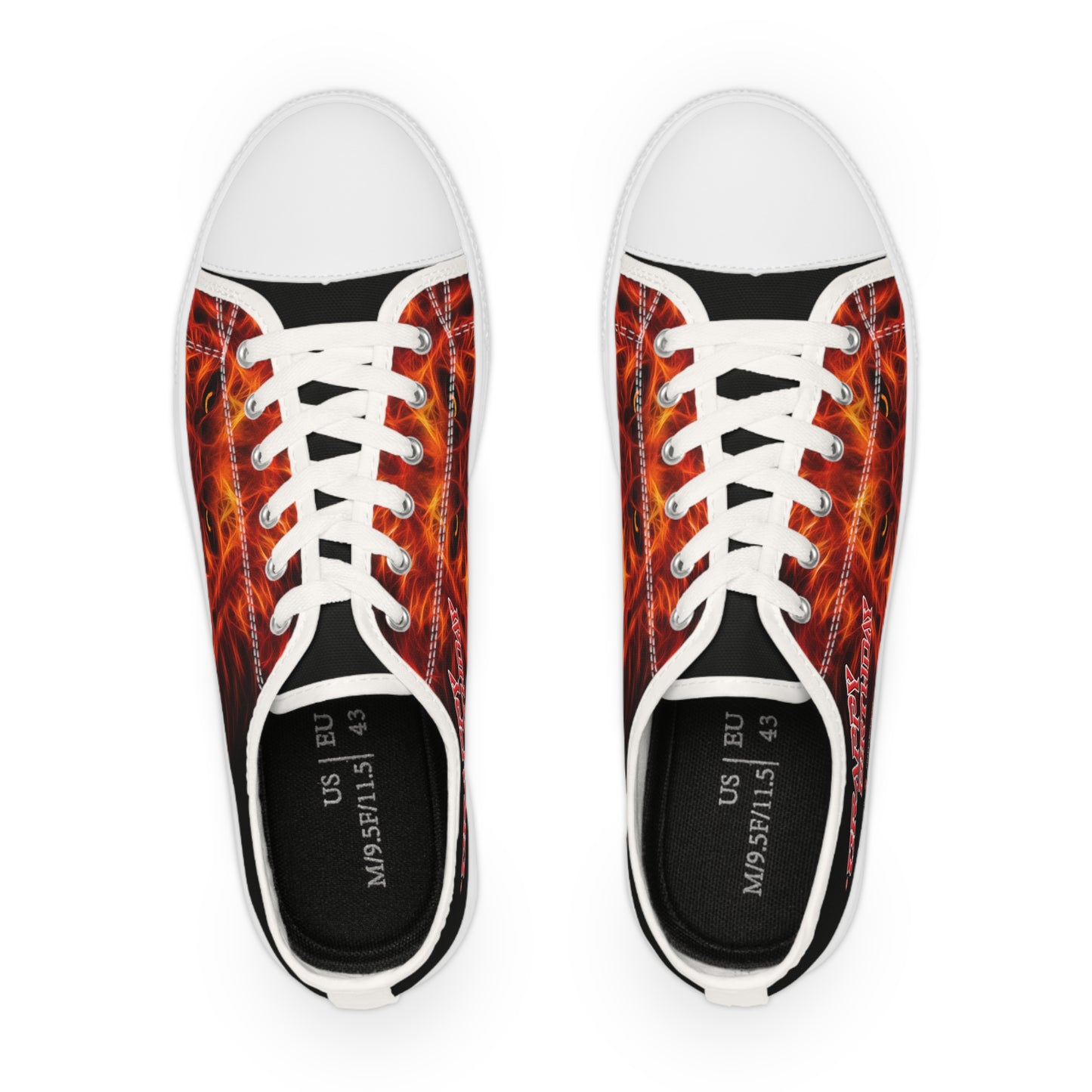 Crappy Birthday Men's Low Top Sneakers