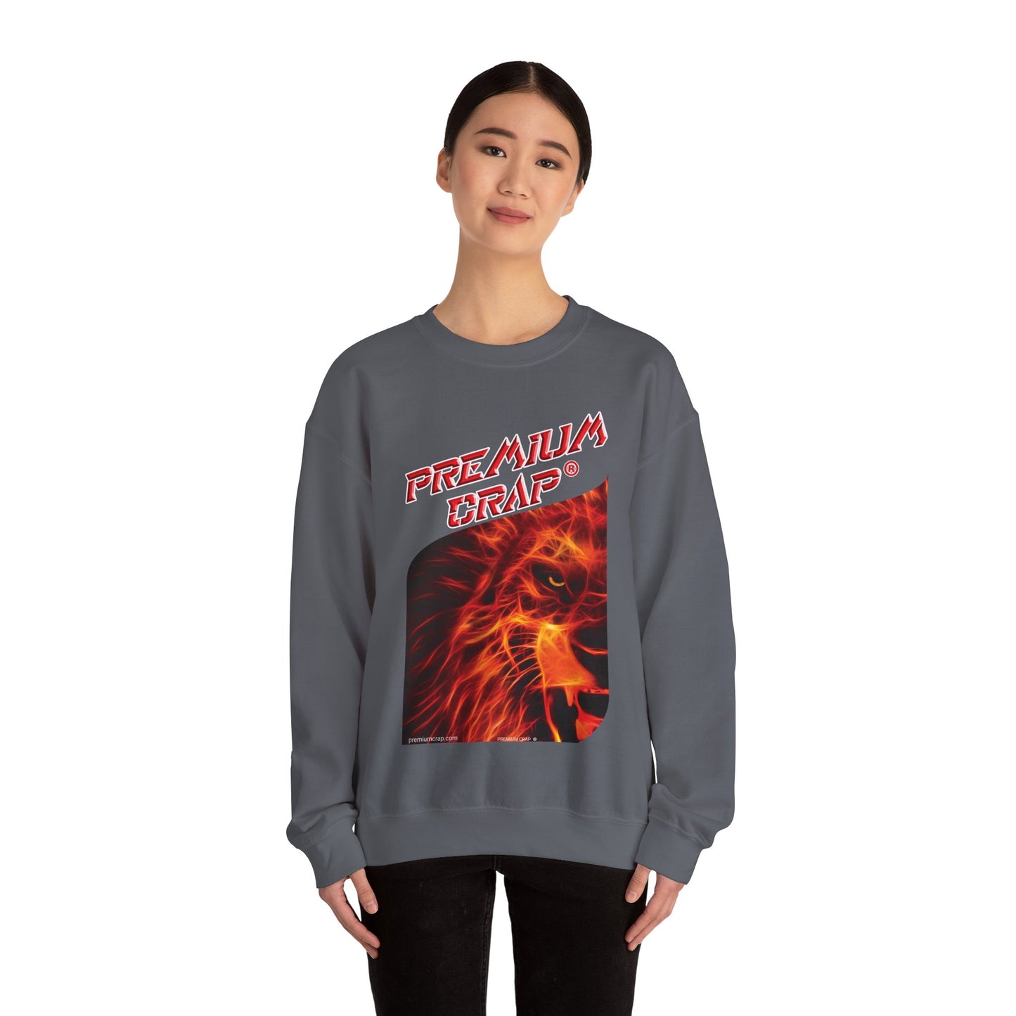 Premium Crap Women's Heavy Blend Crewneck Sweatshirt
