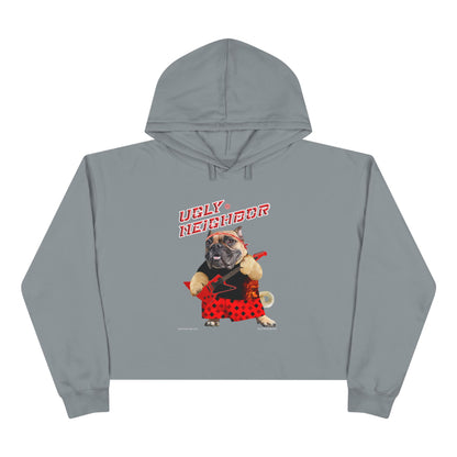 Ugly Neighbor Cropped Hoodie