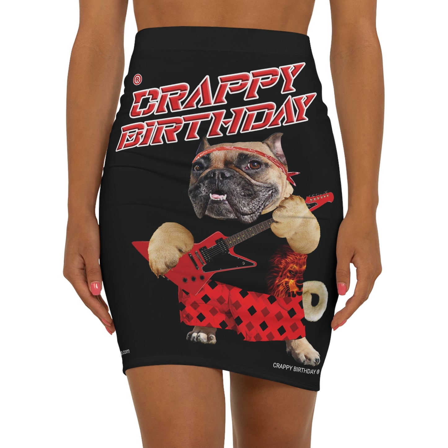 Crappy Birthday II Women's Mini Skirt