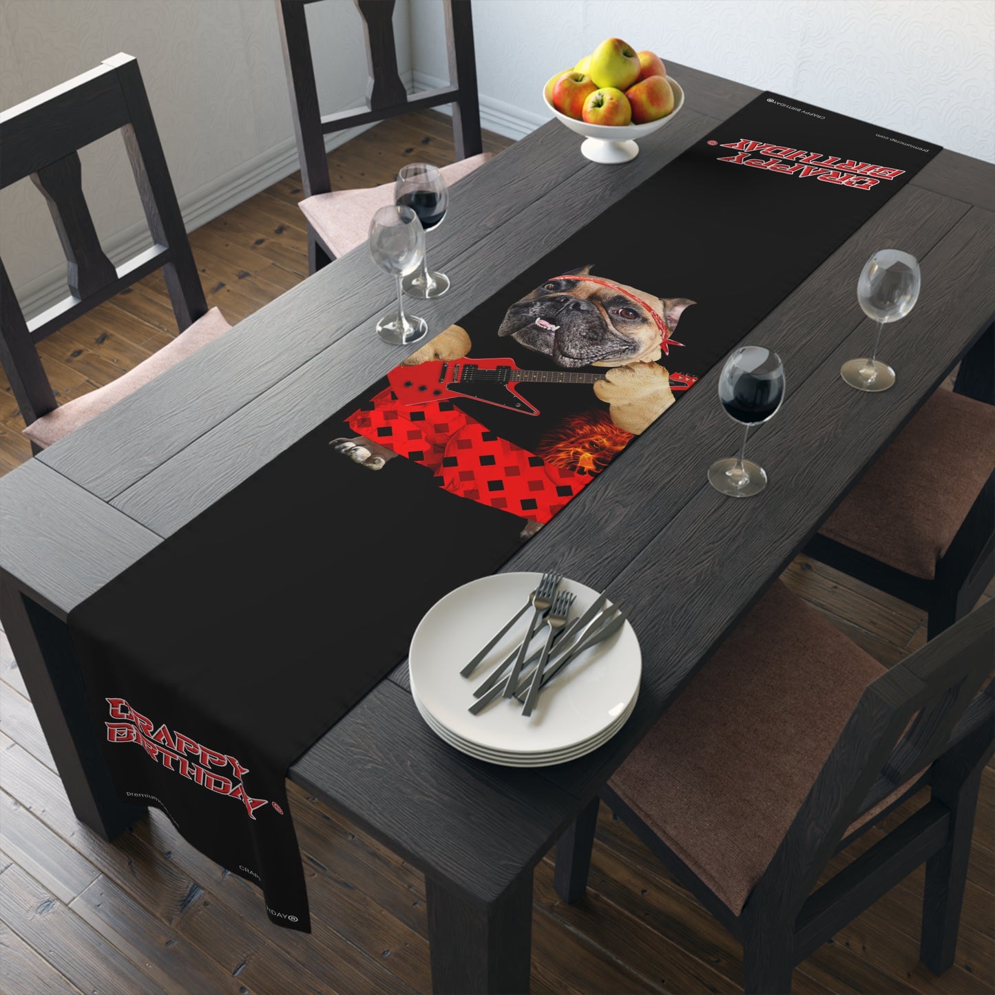 Crappy Birthday II Table Runner