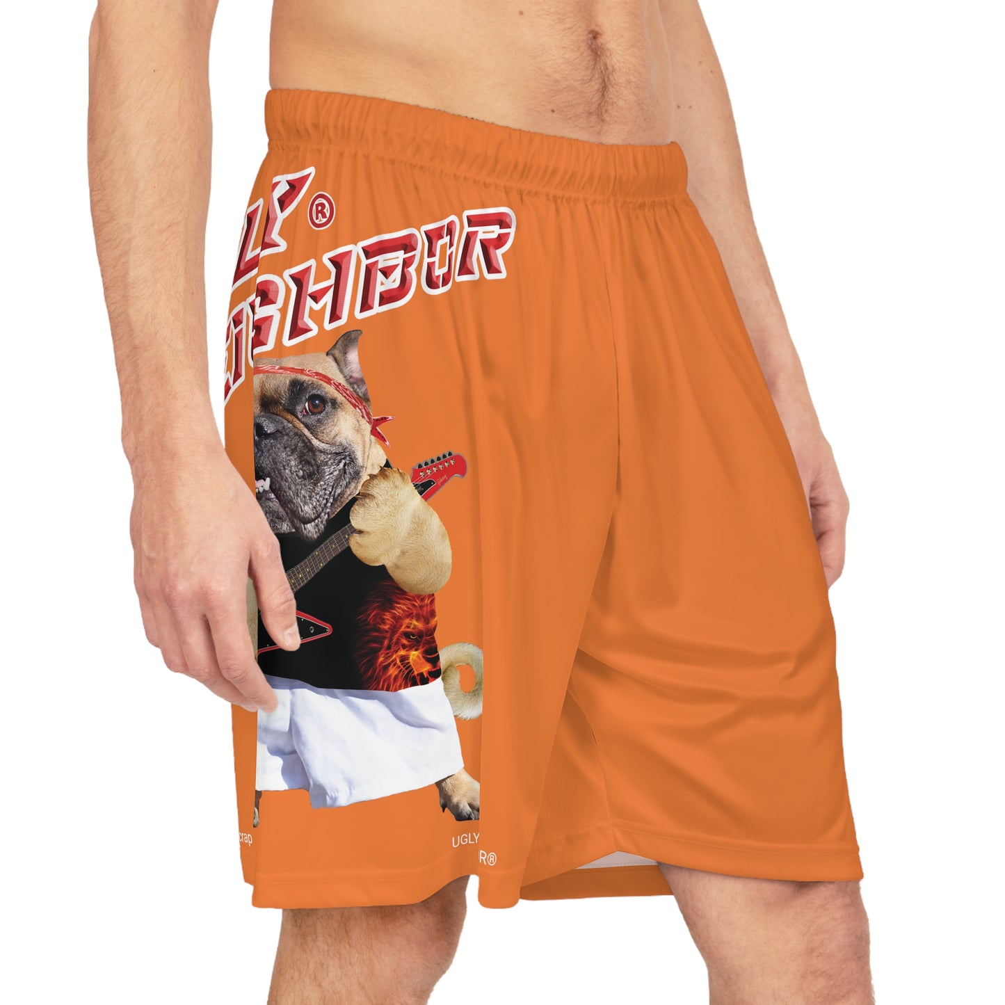 Ugly Neighbor BougieBooty Baller Shorts - Crusta