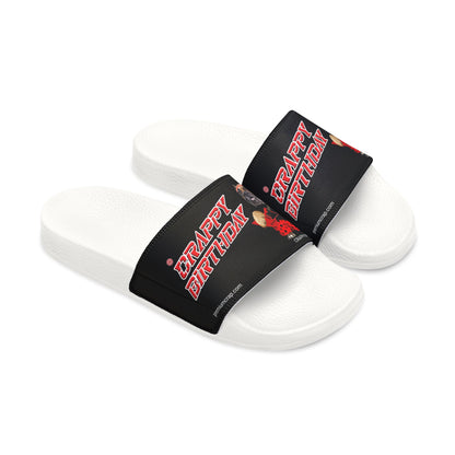 Crappy Birthday II Men's Removable-Strap Sandals