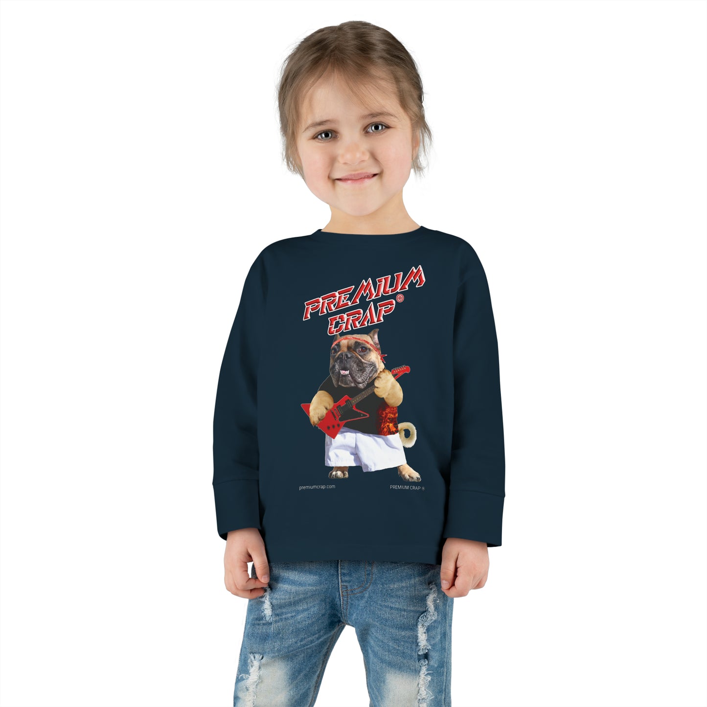 Premium Crap Toddler Long Sleeve Tee