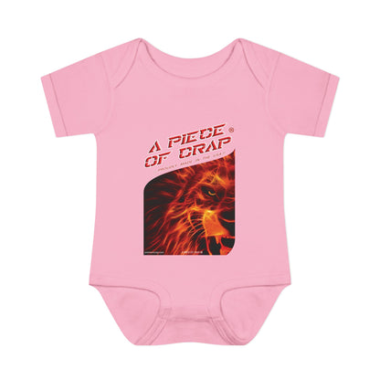 A Piece Of Crap Infant Baby Rib Bodysuit