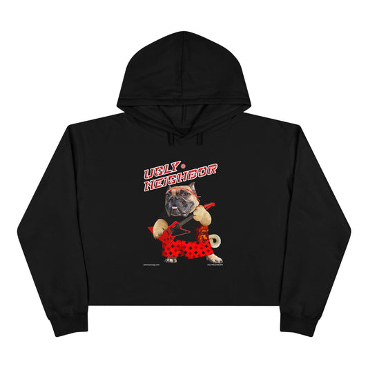 Ugly Neighbor Cropped Hoodie