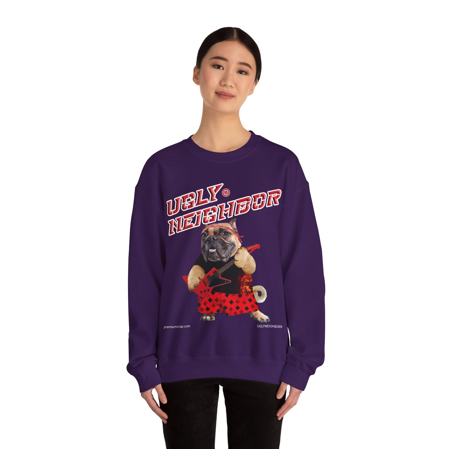 Ugly Neighbor II Women's Heavy Blend Crewneck Sweatshirt