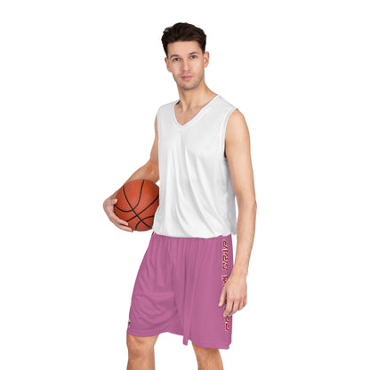Premium Crap Basketball Shorts - Light Pink