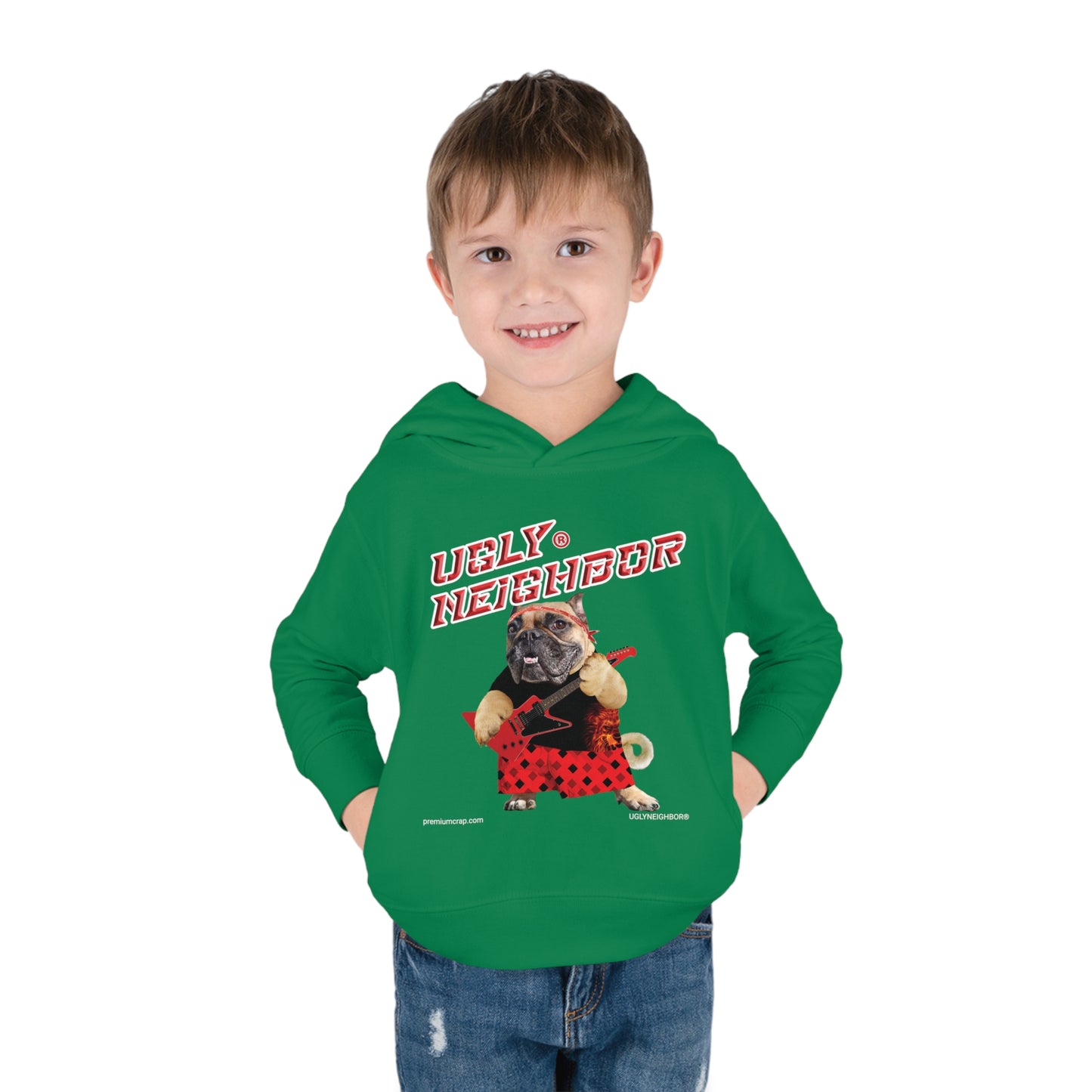 Ugly Neighbor II Toddler Pullover Fleece Hoodie