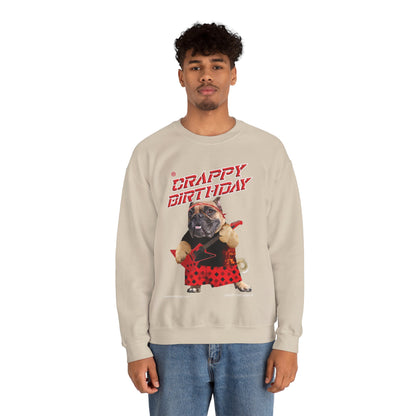 Crappy Birthday II Men's Heavy Blend Crewneck Sweatshirt