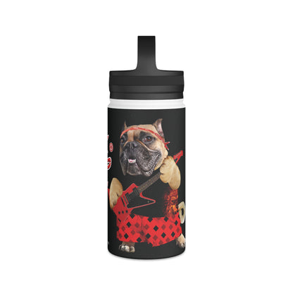 A Piece of Crap II Stainless Steel Water Bottle, Handle Lid