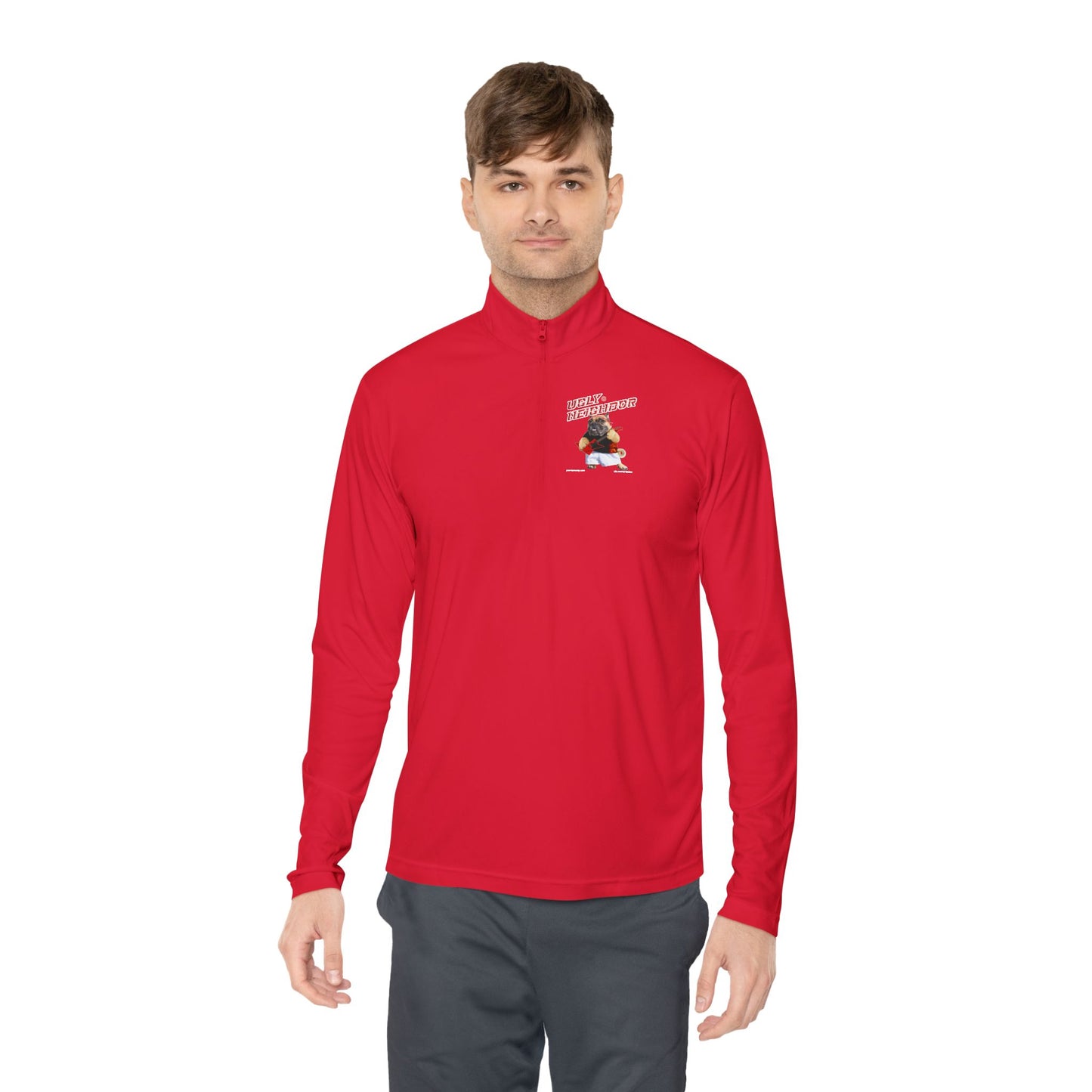 Ugly Neighbor Quarter-Zip Pullover