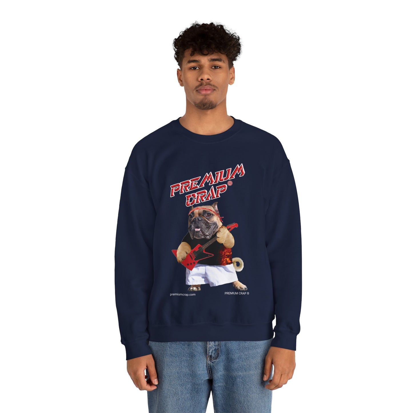 Premium Crap II Men's Heavy Blend Crewneck Sweatshirt