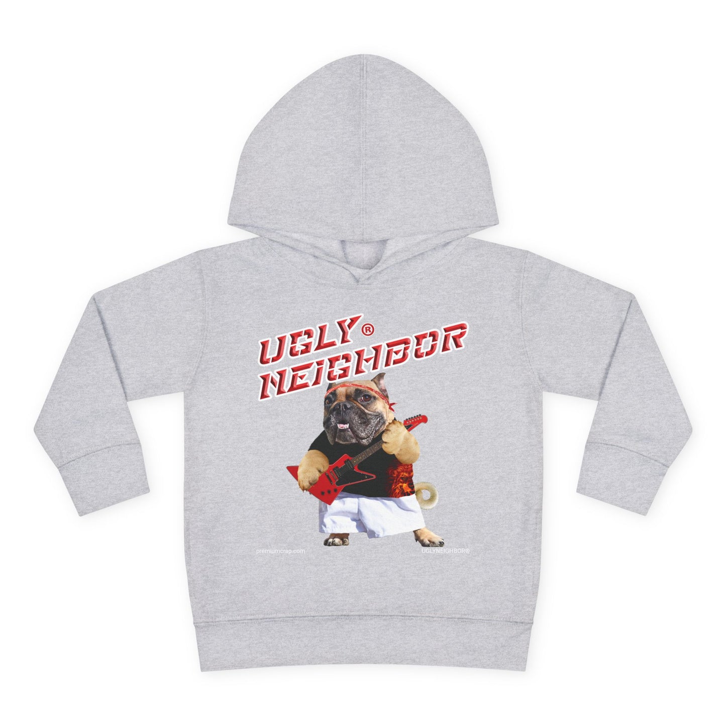 Ugly Neighbor Toddler Pullover Fleece Hoodie