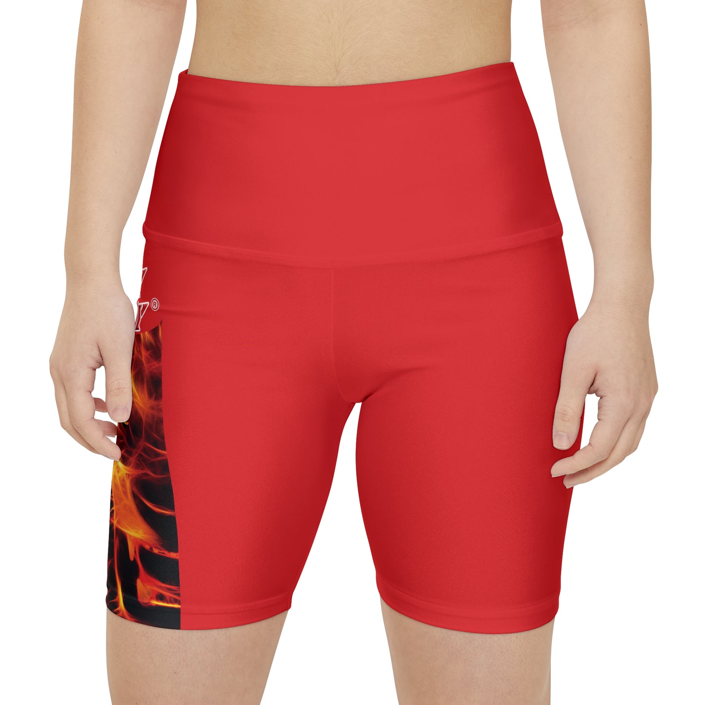 Crappy Birthday WorkoutWit Shorts - Red