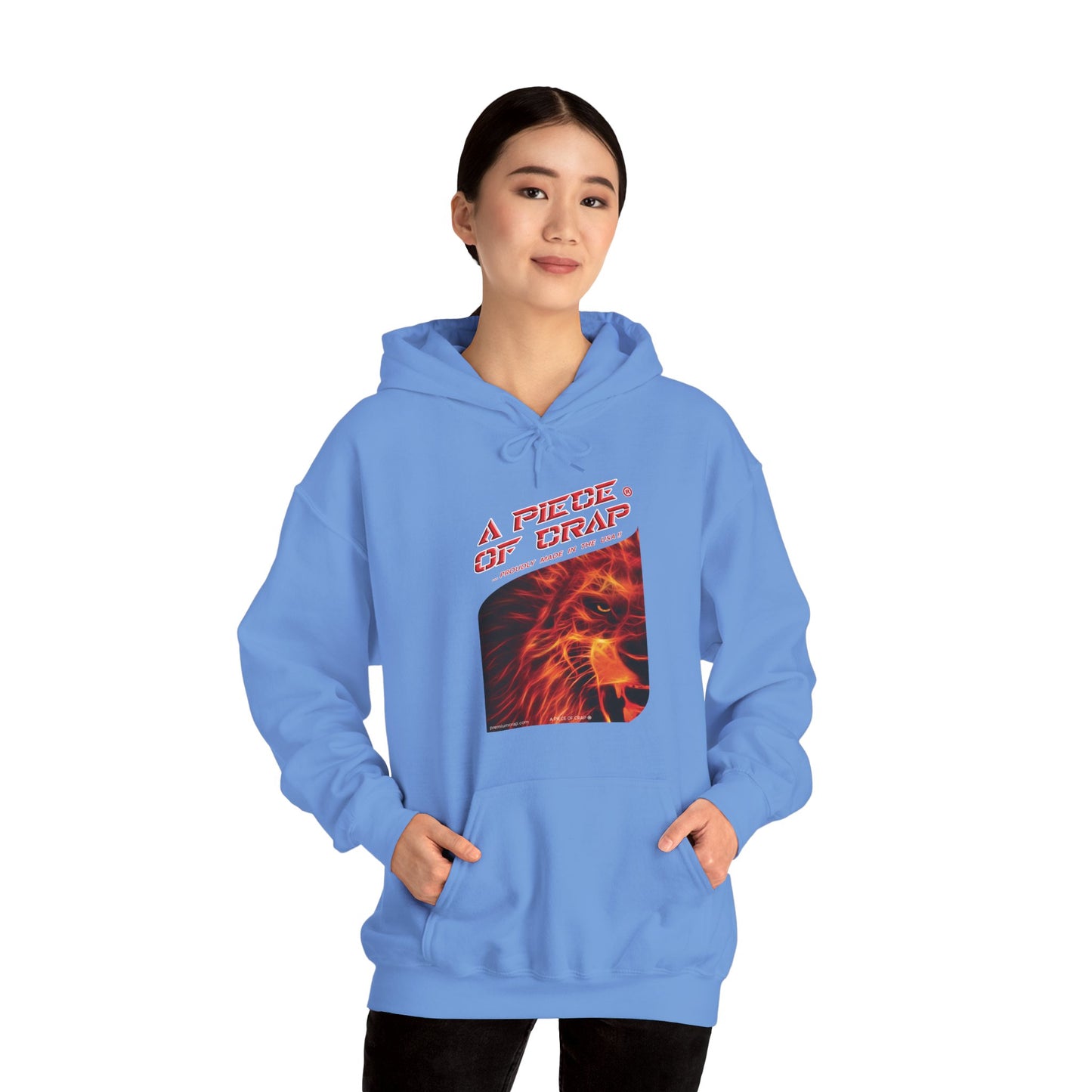 A Piece Of Crap Women's Heavy Blend Hooded Sweatshirt