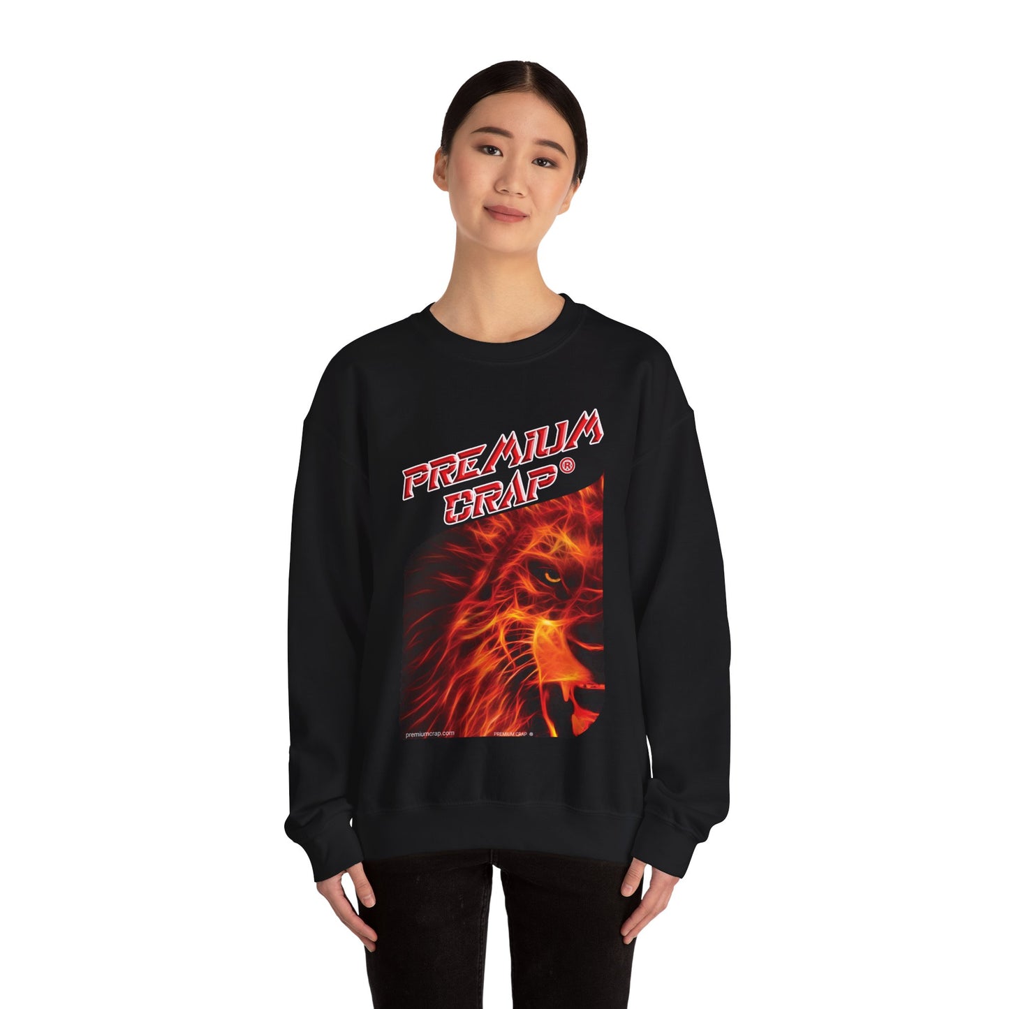 Premium Crap Women's Heavy Blend Crewneck Sweatshirt