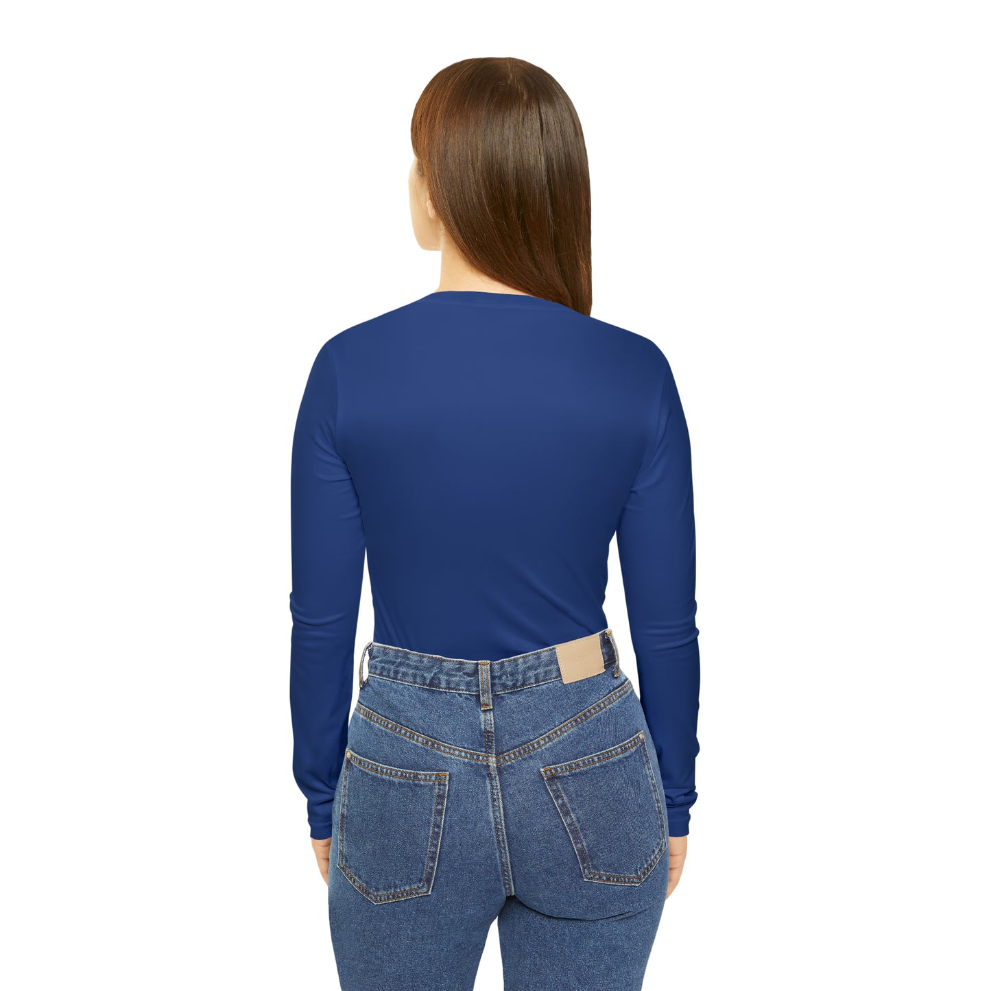 Premium Crap II Women's Long Sleeve V-neck Shirt - Dark Blue
