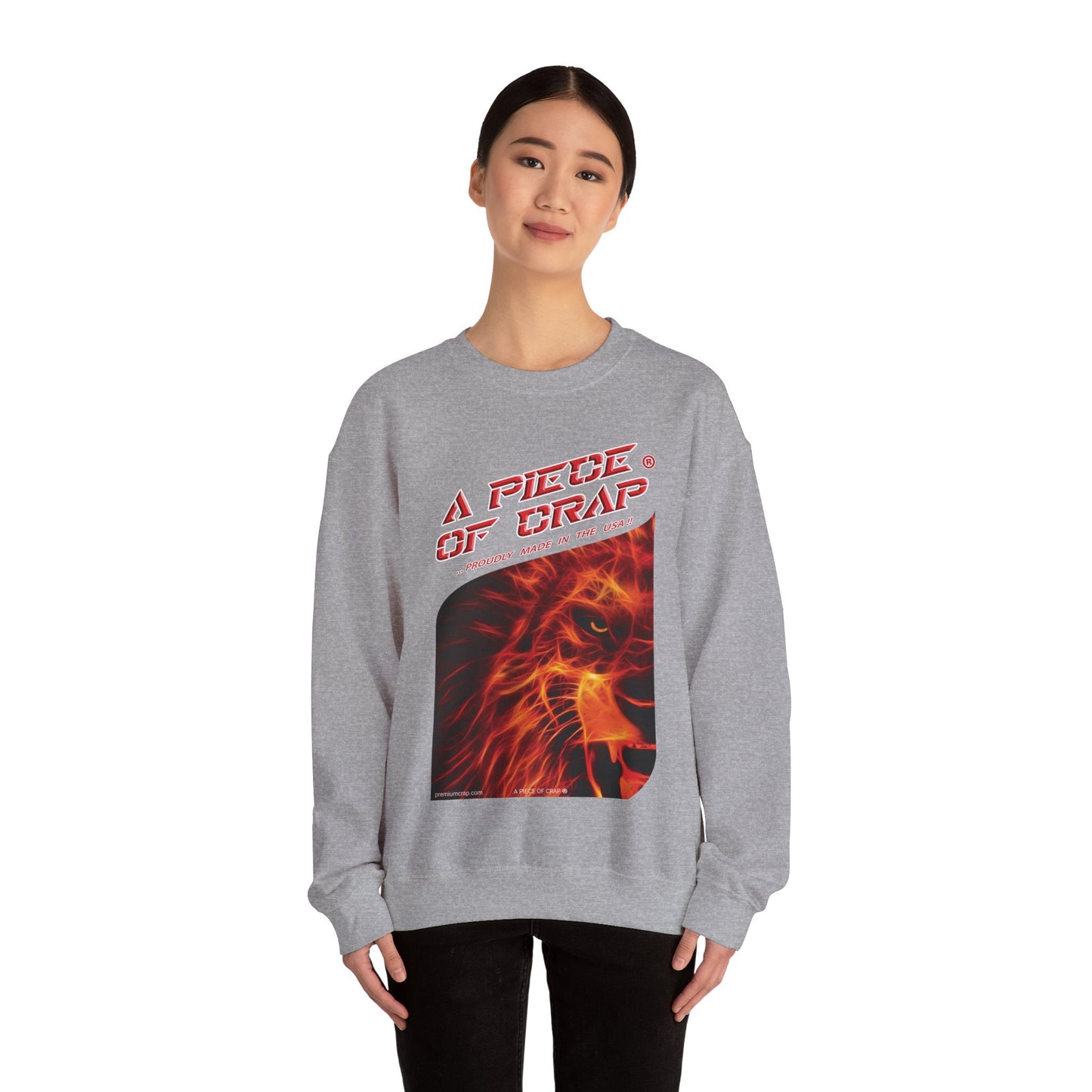 A Piece Of Crap Women's Heavy Blend Crewneck Sweatshirt