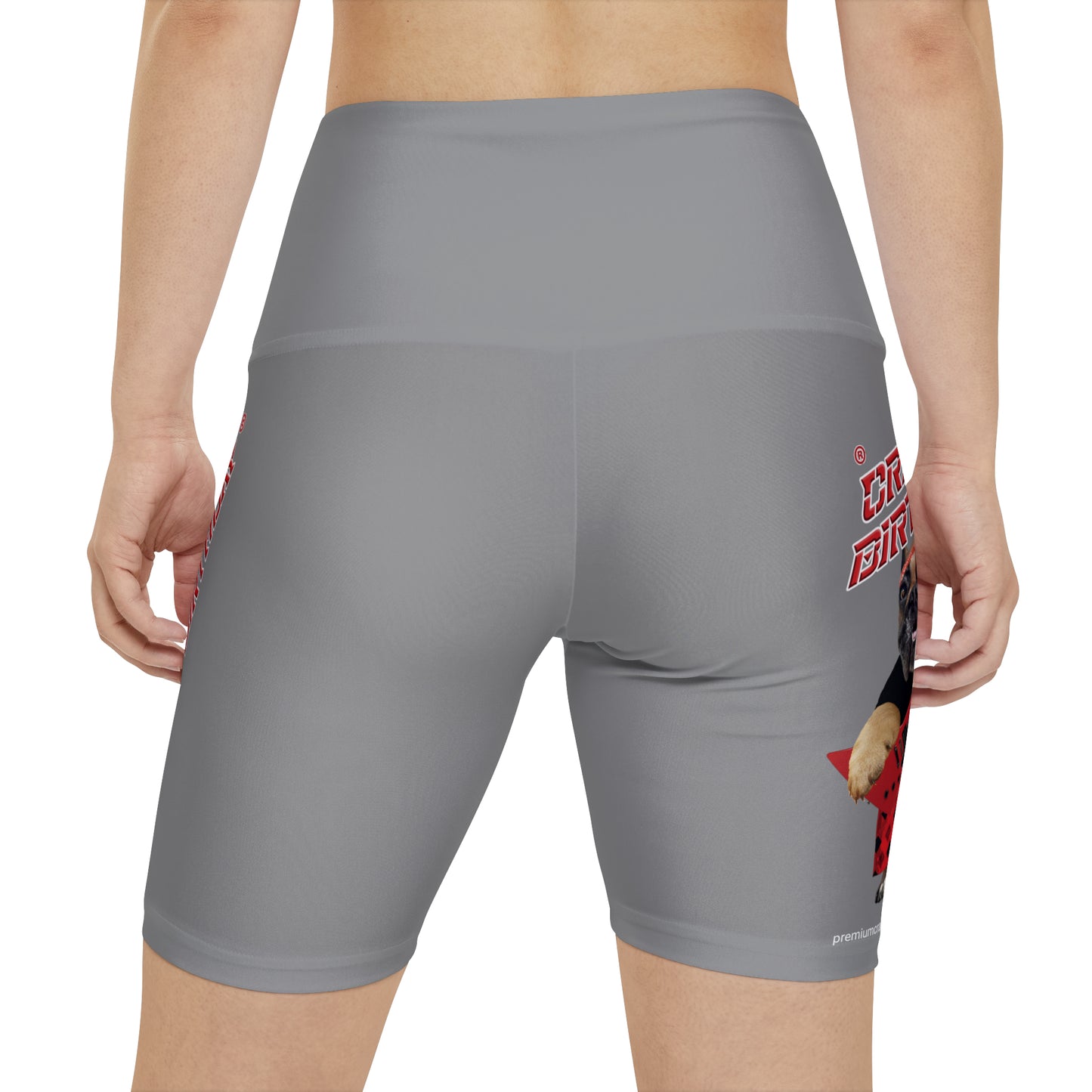 Crappy Birthday II Women's Workout Shorts - Grey