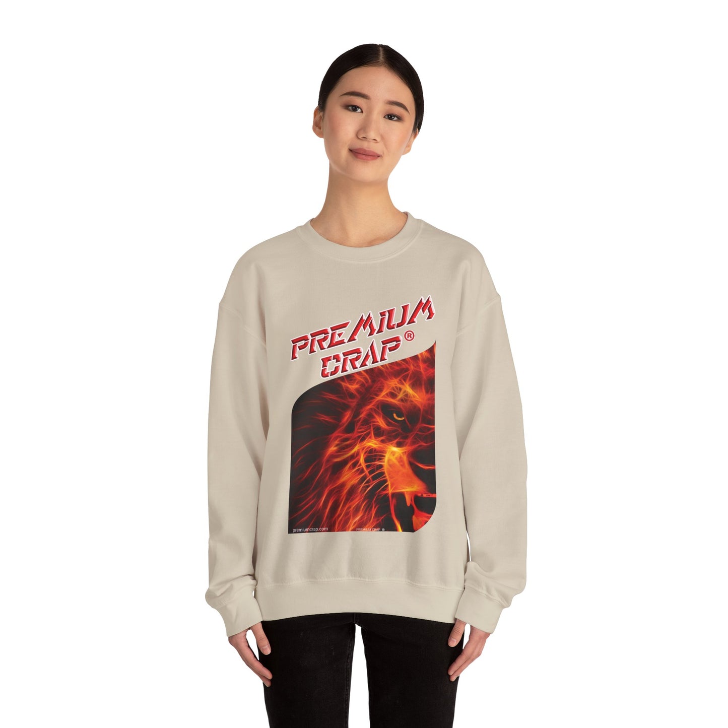 Premium Crap Women's Heavy Blend Crewneck Sweatshirt