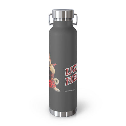 Ugly Neighbor II Stainless Steel Water Bottle, Standard Lid