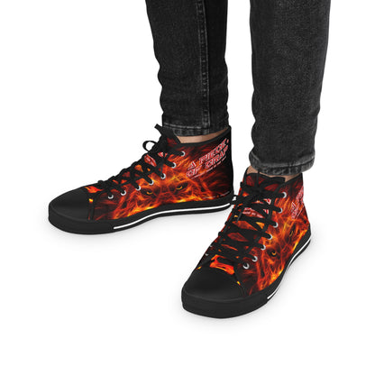 A Piece of Crap Men's High Top Sneakers
