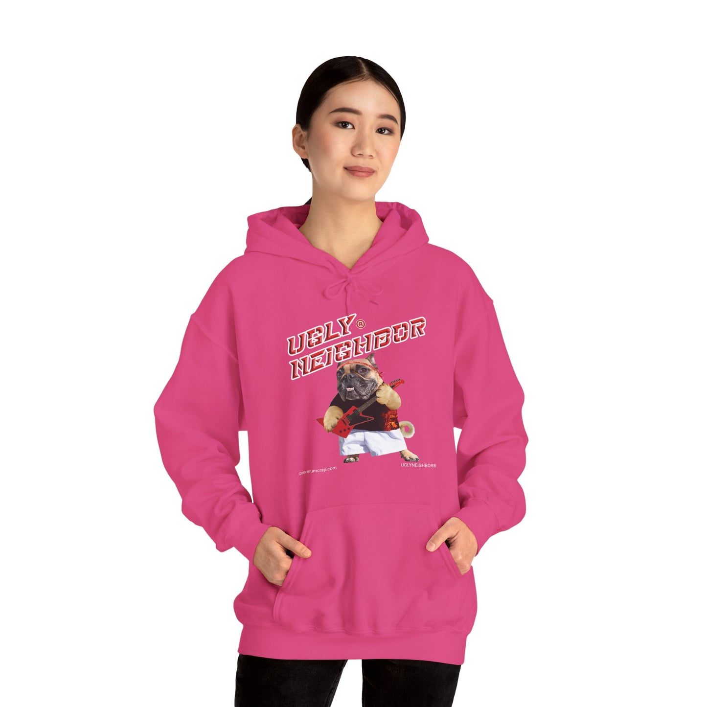 Ugly Neighbor Women's Heavy Blend Hooded Sweatshirt