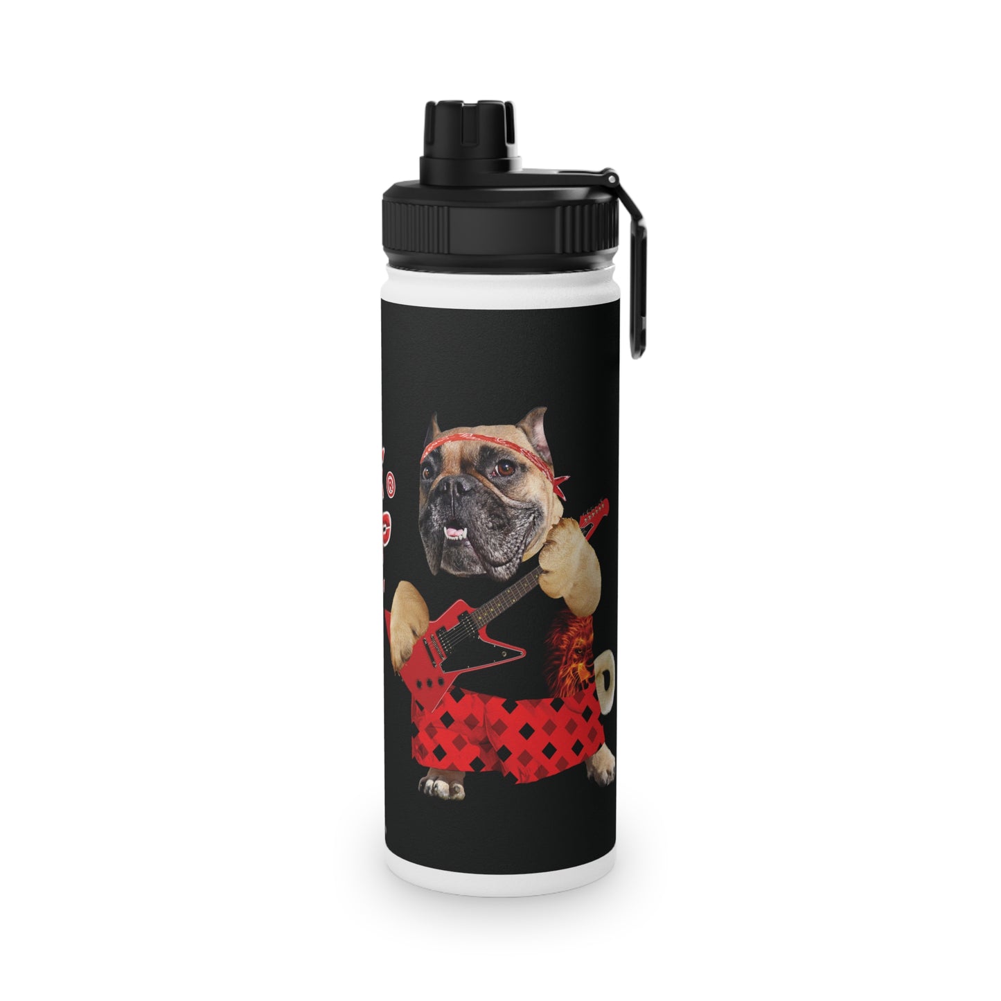 A Piece of Crap II Stainless Steel Water Bottle, Sports Lid