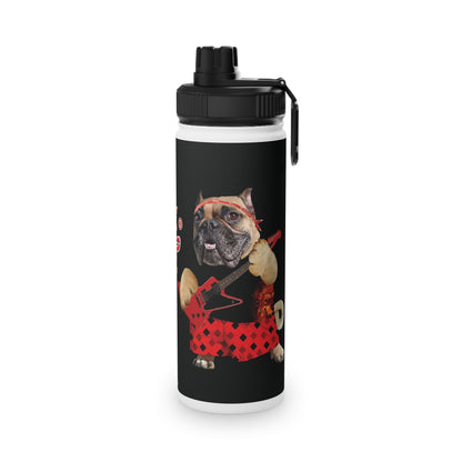 A Piece of Crap II Stainless Steel Water Bottle, Sports Lid