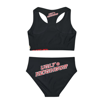 Ugly Neighbor II Girls Two Piece Swimsuit