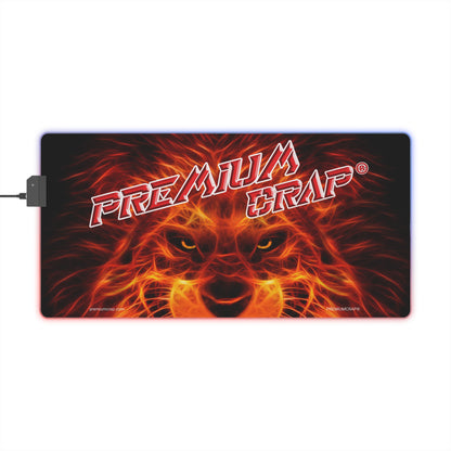 Premium Crap LED Gaming Mouse Pad