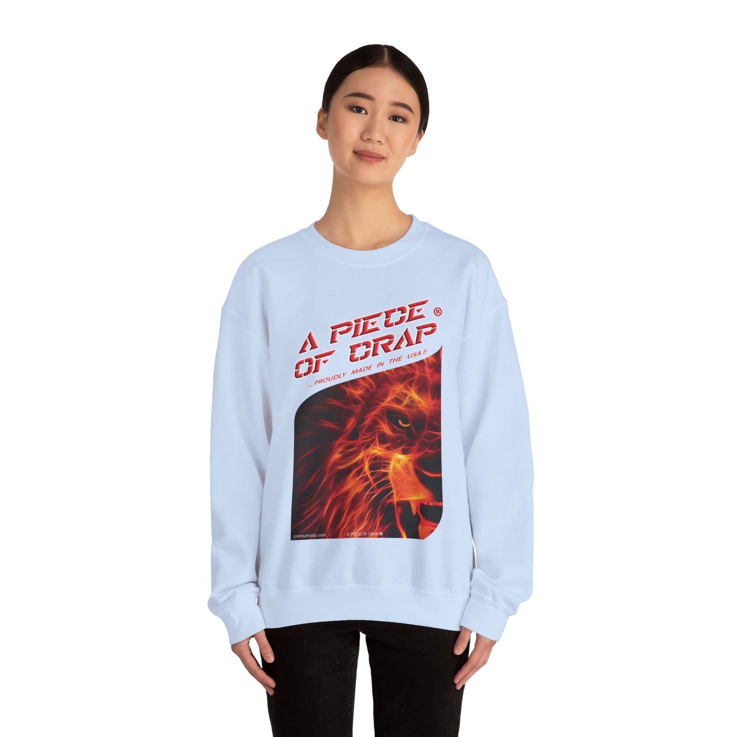 A Piece Of Crap Women's Heavy Blend Crewneck Sweatshirt