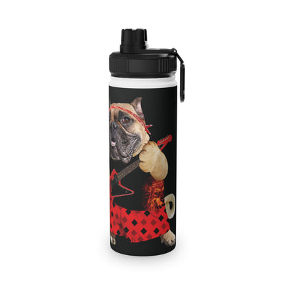 Ugly Neighbor II Stainless Steel Water Bottle, Sports Lid