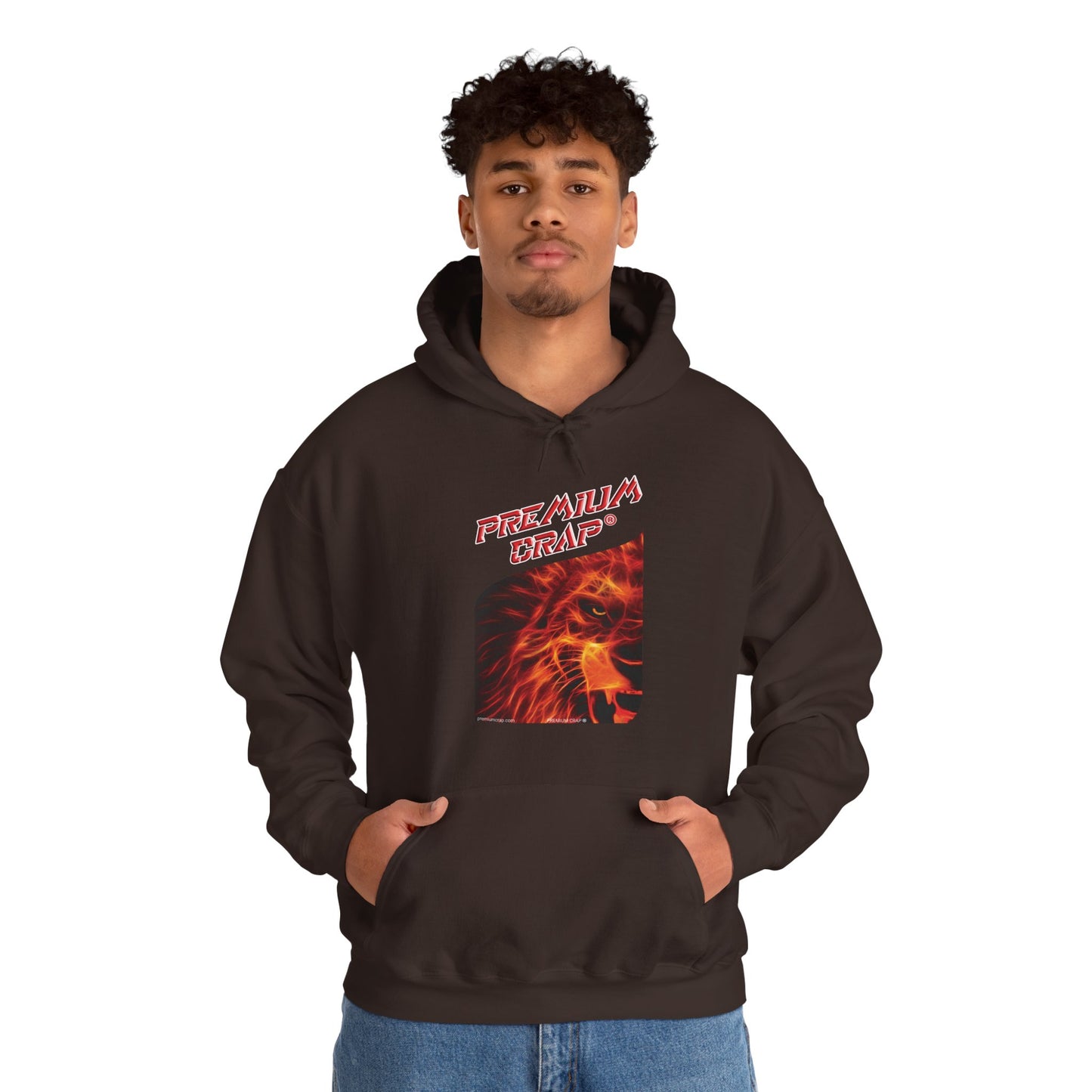 Premium Crap Men's Heavy Blend Hooded Sweatshirt