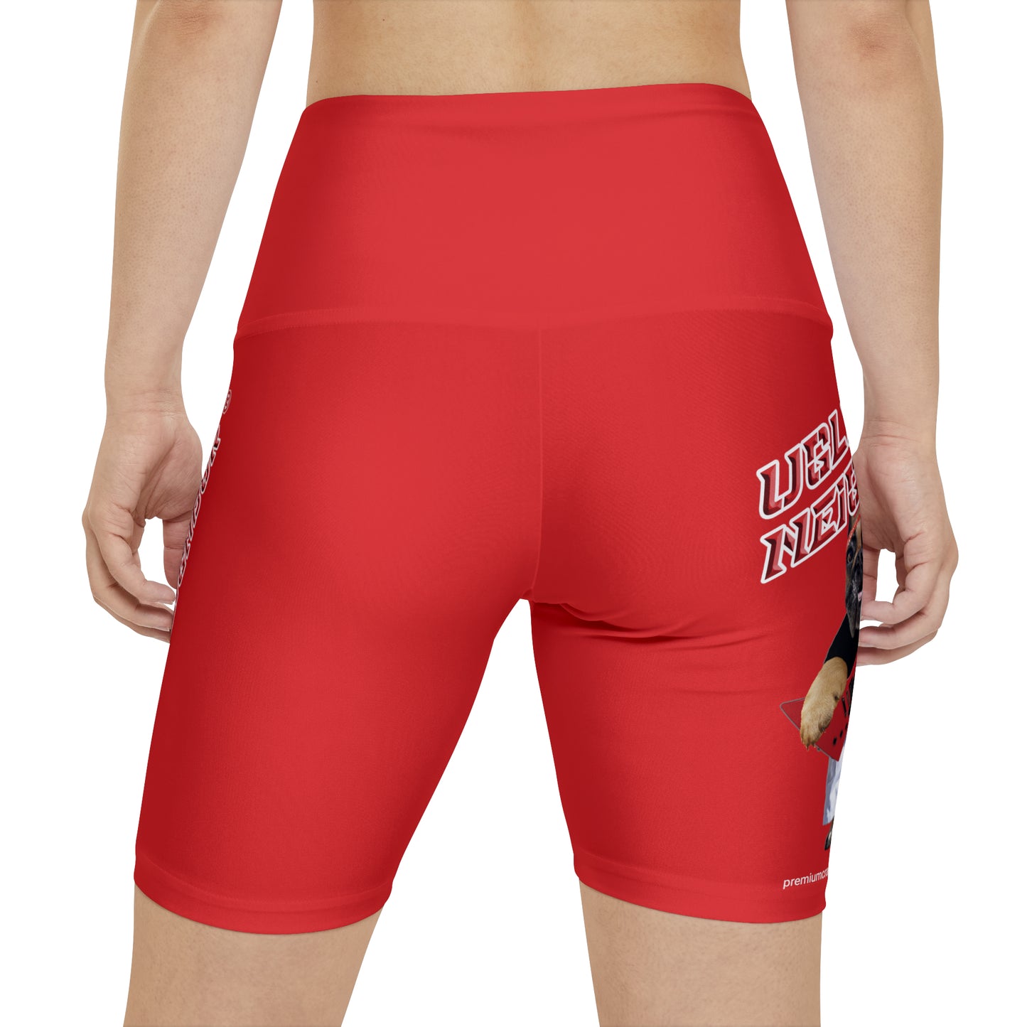 Ugly Neighbor WorkoutWit Shorts - Red