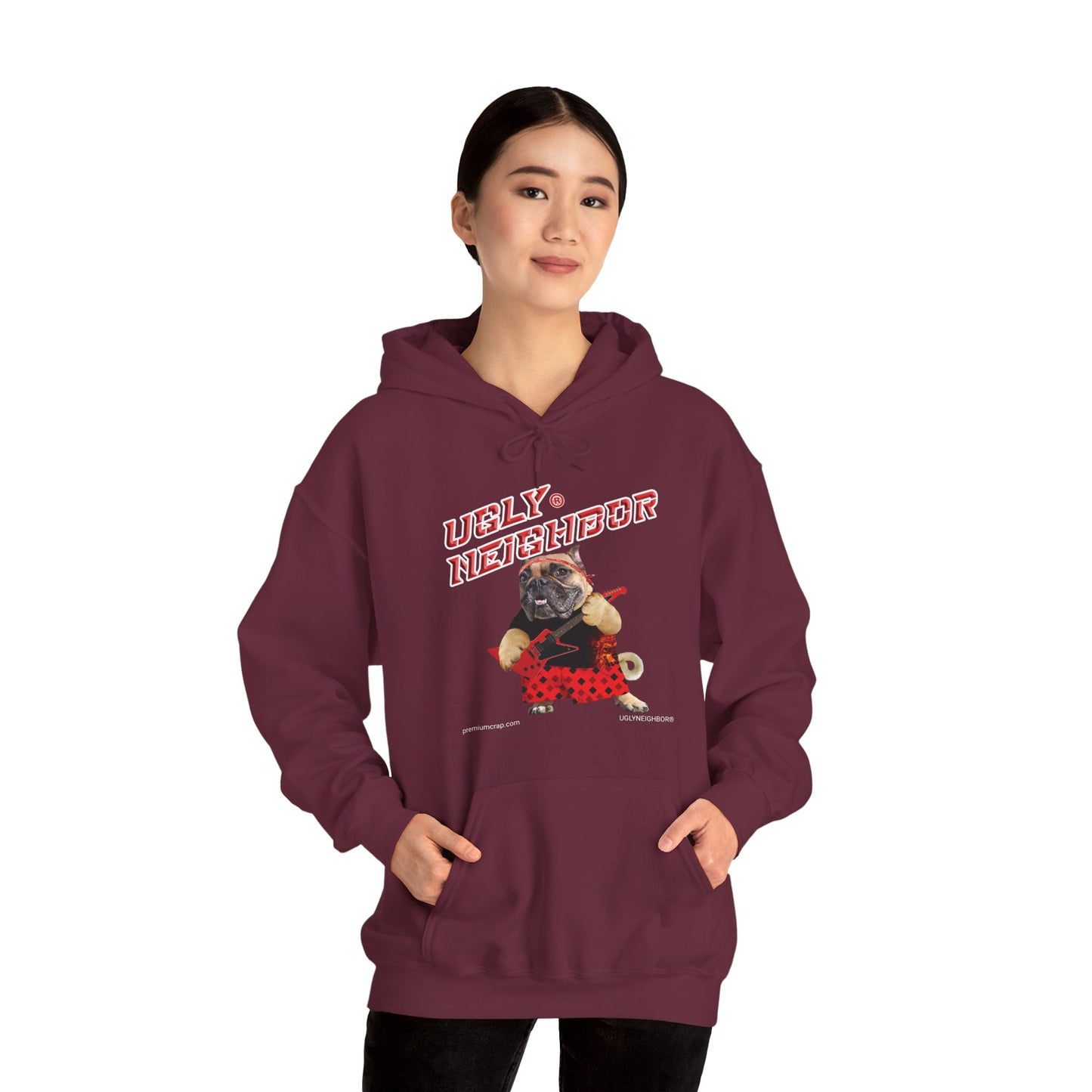 Ugly Neighbor II Women's Heavy Blend Hooded Sweatshirt