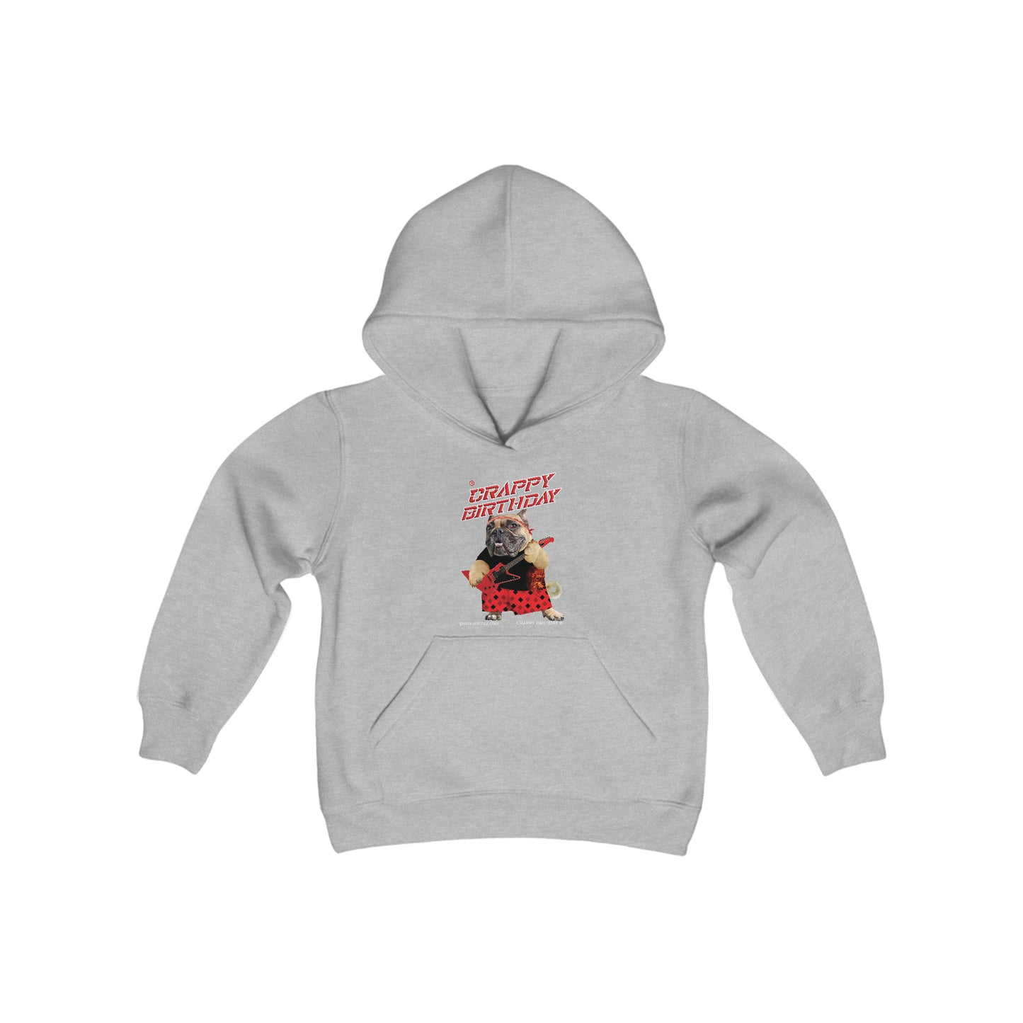 Crappy Birthday II Youth Heavy Blend Hooded Sweatshirt