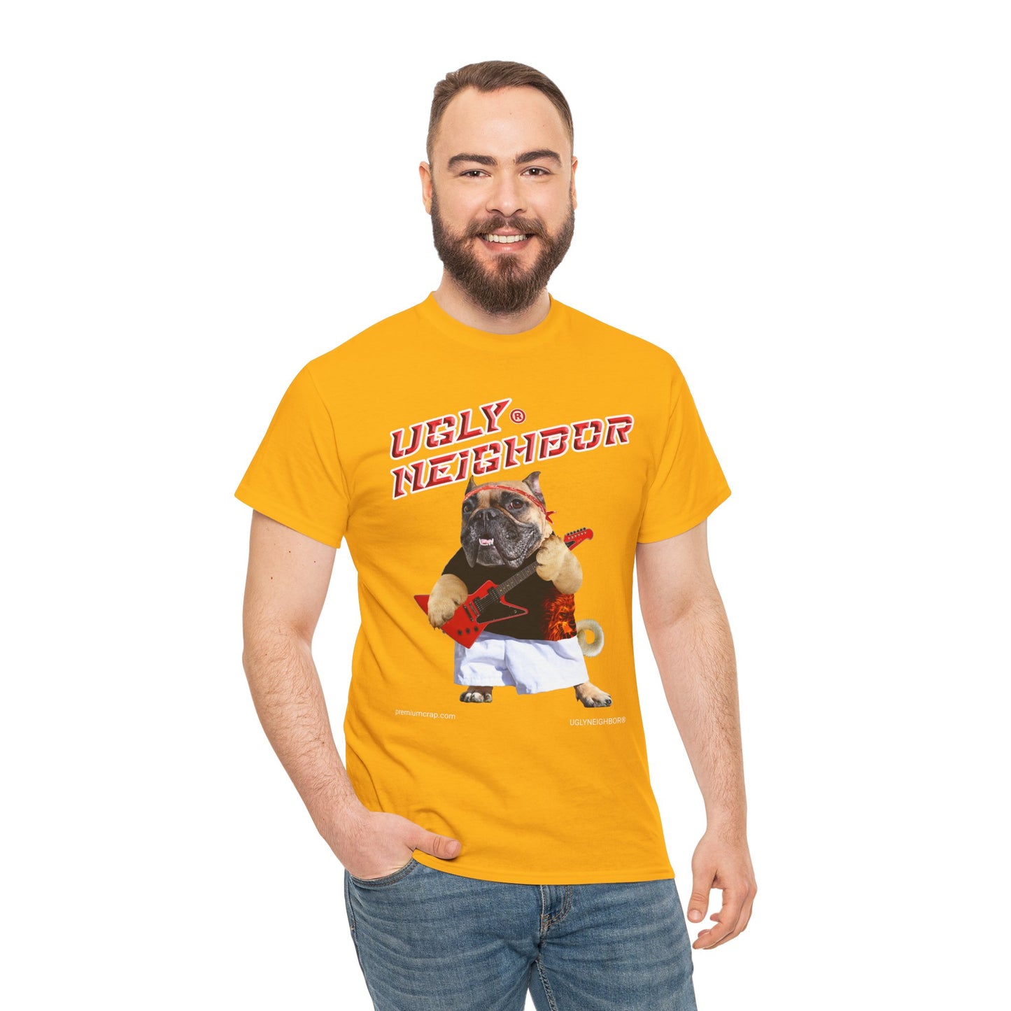 Ugly Neighbor Men's Heavy Cotton Tee