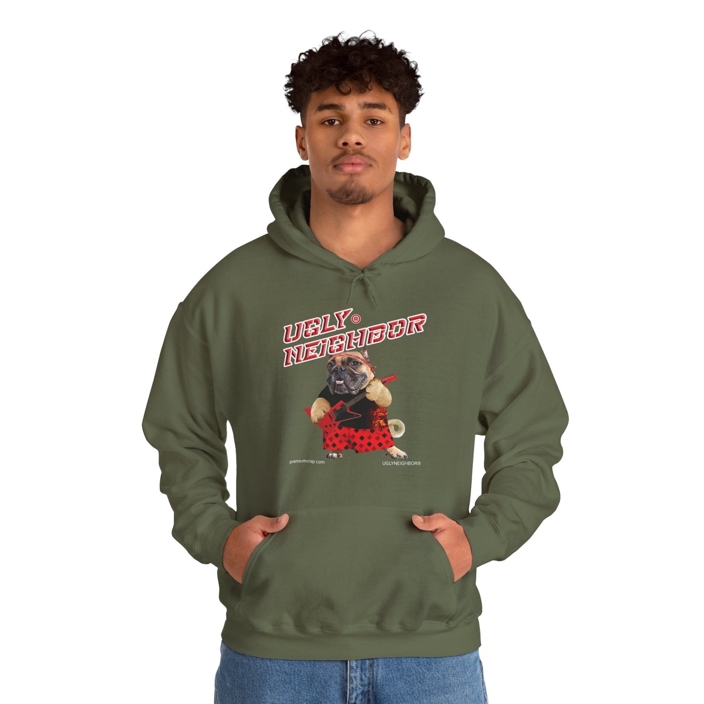 Ugly Neighbor II Men's Heavy Blend Hooded Sweatshirt