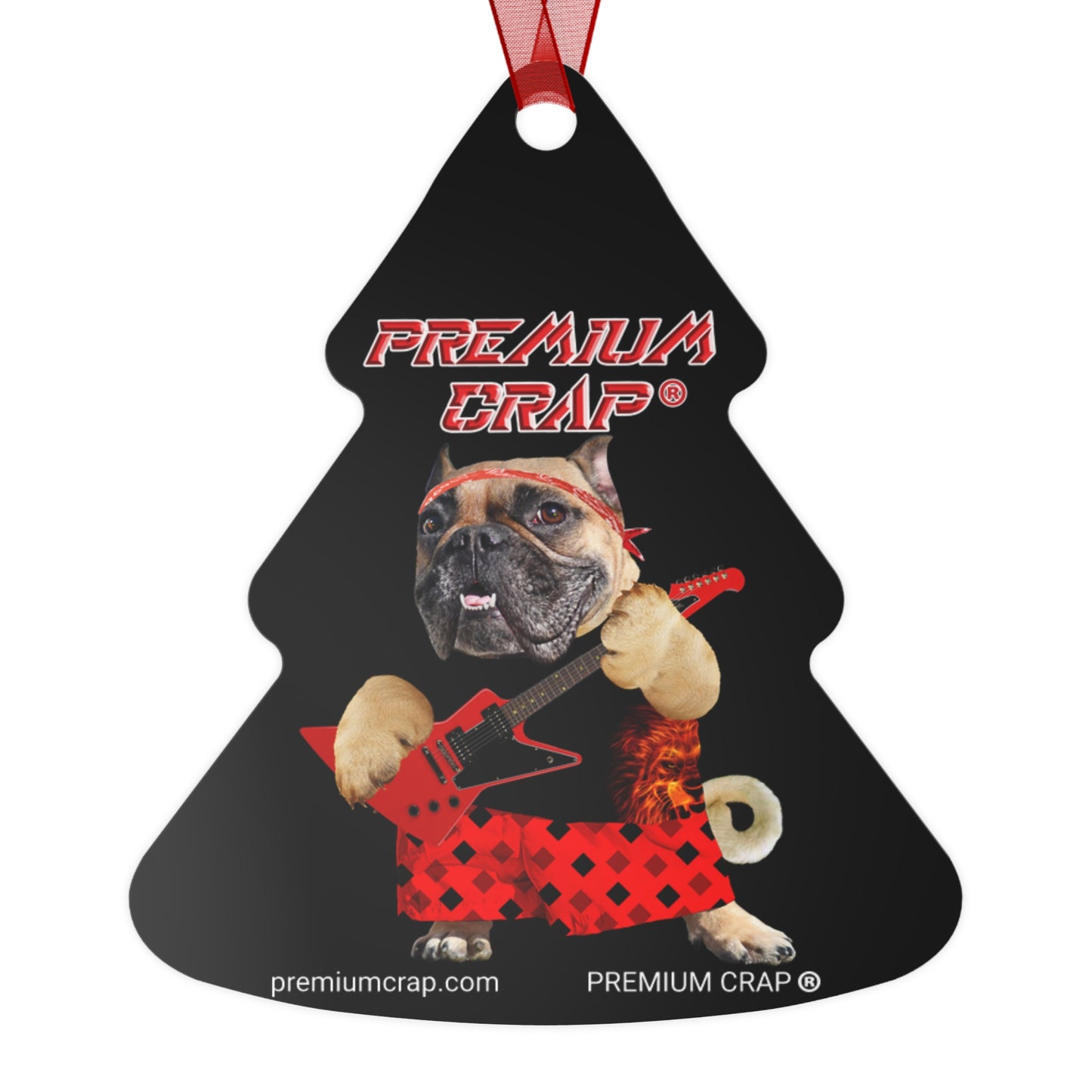 Premium Crap II Christmas Metal Ornaments